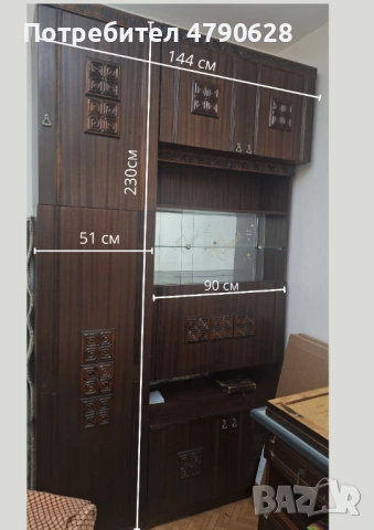 Продавам холна секция в добро състояние – Бургас, снимка 4 - Секции и витрини - 54129014