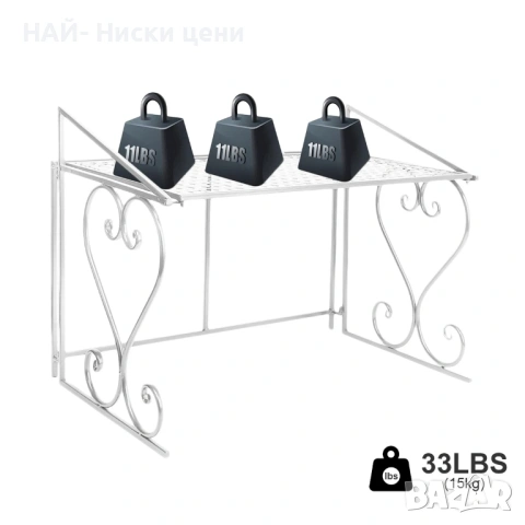 Рафт за микровълнова фурна, голям капацитет за зареждане, снимка 3 - Микровълнови - 53893213