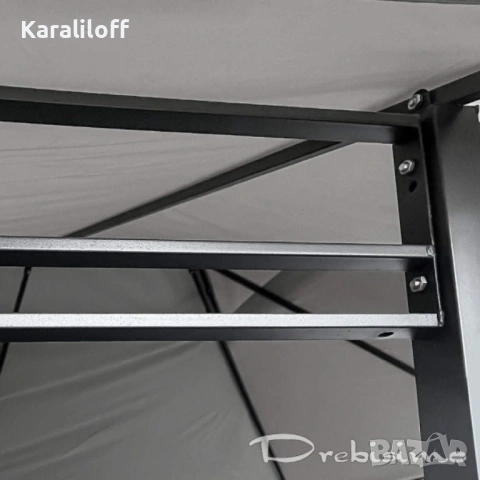 Шатра MUHLER  – Просторна, стабилна и стилна защита за вашето открито пространство, снимка 3 - Градински мебели, декорация  - 53990056