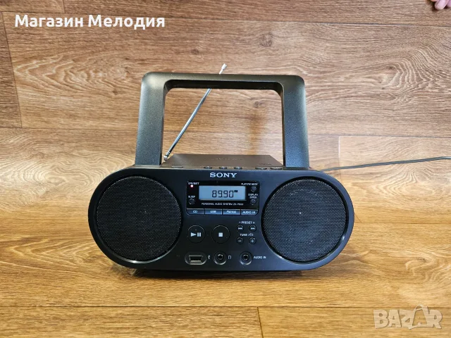 Радио с диск и флашка Sony ZS-PS50 – Модерна класика за ежедневно музикално удоволствие