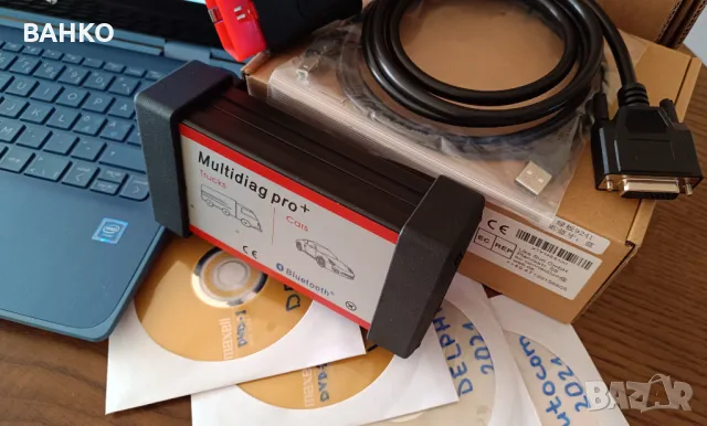 Комплект aвтодиагностика за коли и камиони с лаптоп и тъчскрийн екран, снимка 2 - Аксесоари и консумативи - 47376179