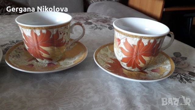 Чаши за кафе от порцелан, снимка 4 - Чаши - 30059366
