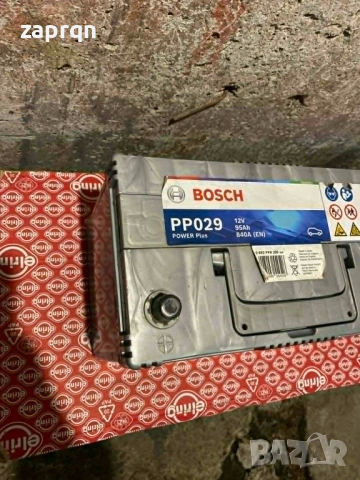 Aкумулатор Bosch/Бош PP029 95 амп/ч L+ Азиатка с гаранция, снимка 2 - Части - 54361085