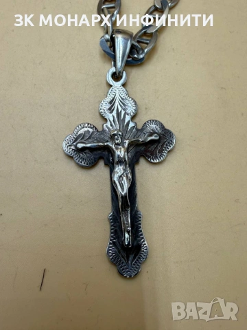 Сребърен ланец /925/, снимка 9 - Колиета, медальони, синджири - 54032634