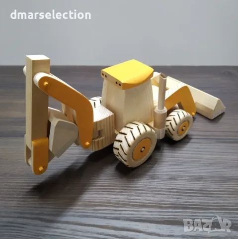 Декоративен дървен багер DMAR 336, снимка 2 - Колекции - 56056827