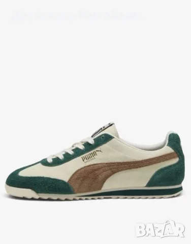 PUMA Arizona Suede Frosted Ivory White/Green 