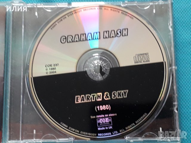 Graham Nash(Crosby,Stills,Nash & Young) – 1980 - Earth & Sky(Rock,Pop,Folk), снимка 3 - CD дискове - 42048252