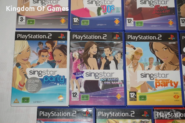 Игри за PS2 SingStar: 80's/90's/Rock Ballads/Rocks!/Singalong with Disney/EyeToy 1 2 3/Pop Idol/Buzz, снимка 4 - Игри за PlayStation - 54078078
