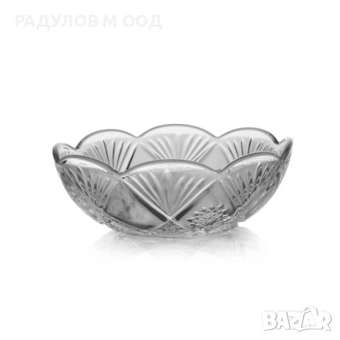 Фруктиера релефно стъкло PYRAMID, снимка 3 - Аксесоари за кухня - 44398905