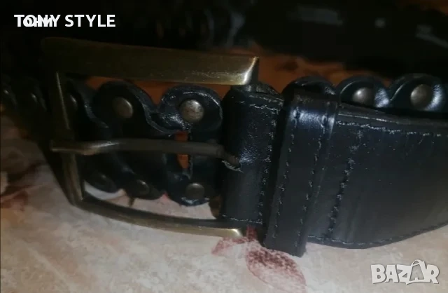 Нов Дамски Колан Изцяло от Естествена Кожа 115см., снимка 2 - Колани - 51644414