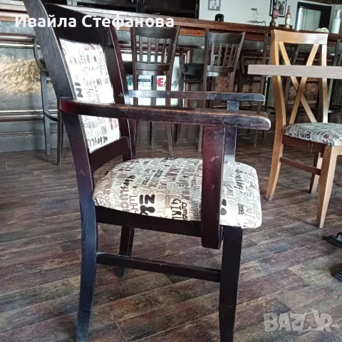 Комплект масивни маси със столове, снимка 3 - Обзавеждане за заведение - 50229776