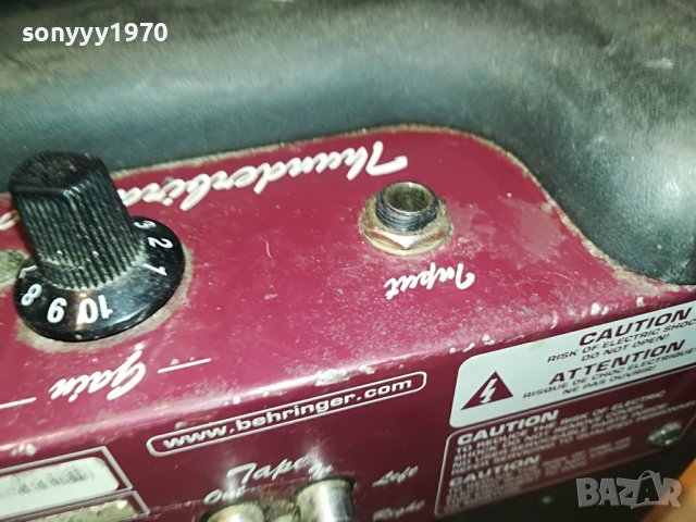 BEHRINGER THUNDERBIRD BX108-ВНОС FRANCE L2610221728, снимка 17 - Ресийвъри, усилватели, смесителни пултове - 38461859