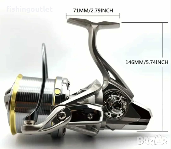 Топ шарански комплект - два телекарпа , две макари с 17лагера и корда, снимка 10 - Въдици - 51749415