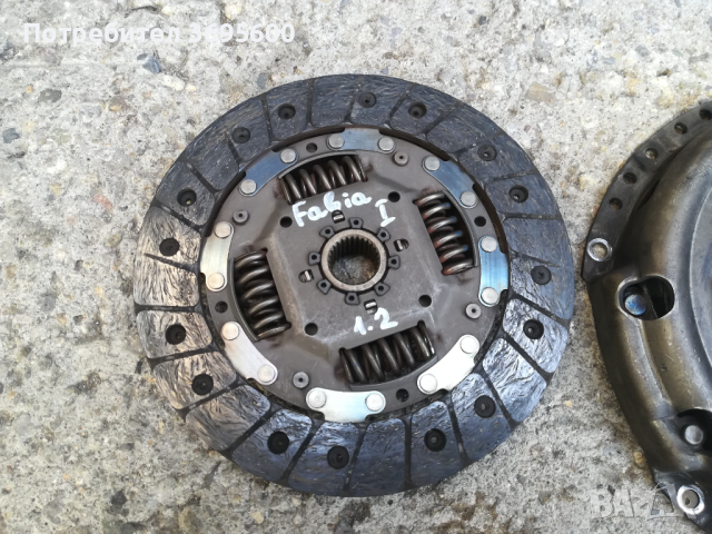 Fabia Polo Ibiza Фабия Поло Ибиза 1.2 съединител маховик притискателен феродов диск, снимка 4 - Части - 44740175