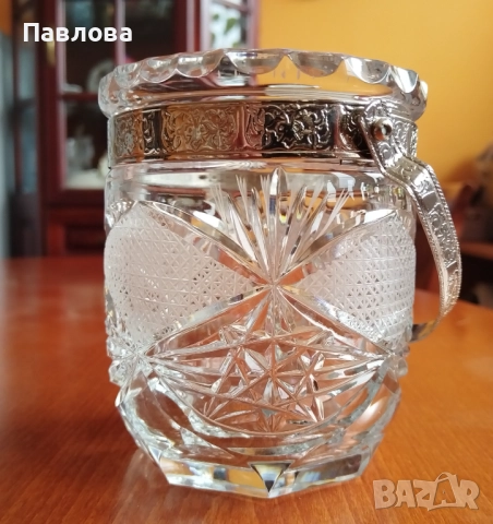 Кристален сервиз за коняк,, Виолета ", снимка 3 - Сервизи - 52872631