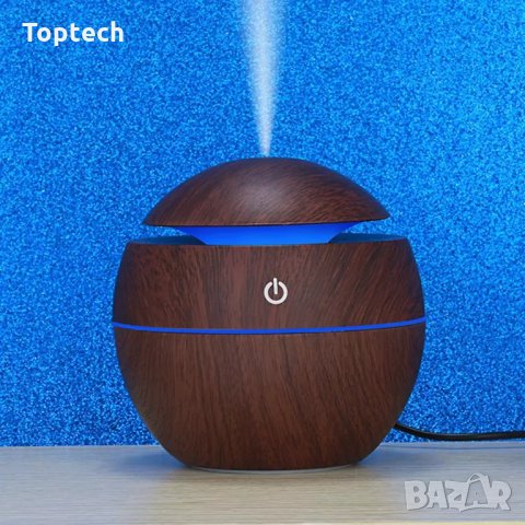 Ултразвуков арома дифузер с етерични масла в 3 цвята, снимка 5 - Овлажнители на въздух - 30628015