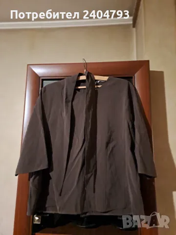 Продавам кафява блуза/риза, марка Zara, нова, с етикет, снимка 2 - Ризи - 49119095
