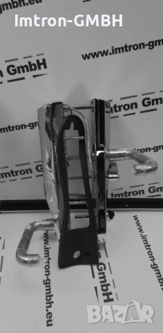 Солидна метална брава с пръстов отпечатък / хром, снимка 7 - Други - 39680200