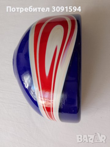   Ваза многоцветно двупластово стъкло   стъкло , снимка 7 - Други ценни предмети - 42027686