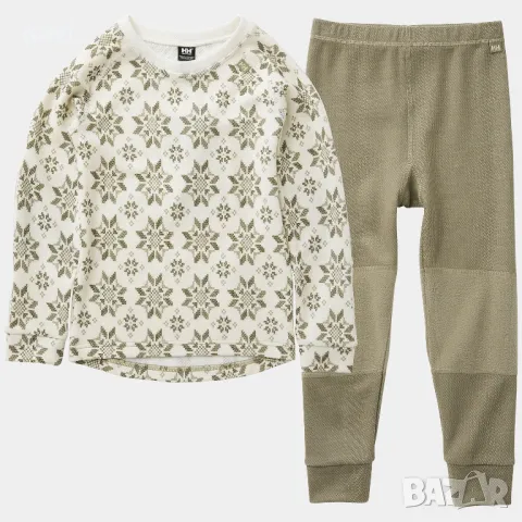 Helly Hansen, 86cm, мерино зимен сет - горнище и долнище термобельо