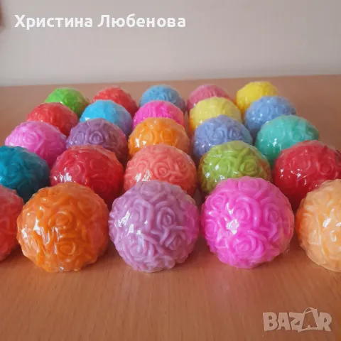 Глицеринови сапунчета , снимка 2 - Декорация за дома - 42050052