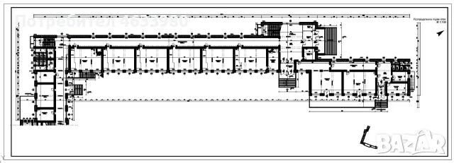 Изчертаване на чертежи с AutoCad, архитектурни заснемания в цялата страна, снимка 8 - Други услуги - 56215520