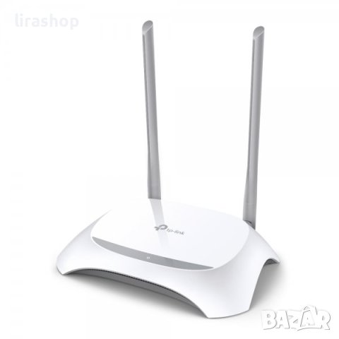 Безжичен Рутер Tp-Link Tl-Wr840n, 2.4 Ghz, 300mbps, 10/100, снимка 2 - Рутери - 42161711