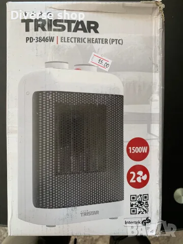 Електрически нагревател / духалка Tristar 1500W