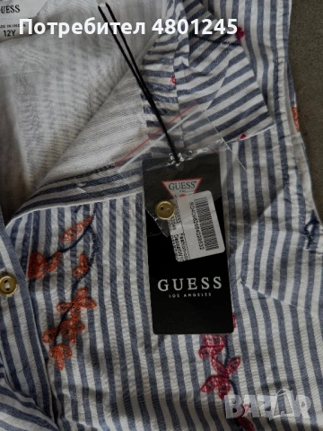 Риза без ръкав GUESS – Нова с етикет, снимка 3 - Ризи - 54240975
