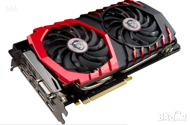 Гейминг видеокарта MSI Gtx 1080 8GB GDDR5X Gaming X+ / 256 bit
