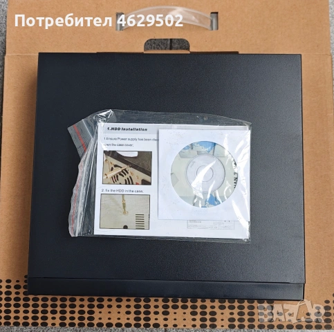Продавам 8-портов NVR (мрежов видеорекордер) – чисто нов