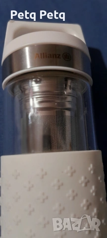 шише с цетка за чай и течности , снимка 4 - Чаши - 53329272