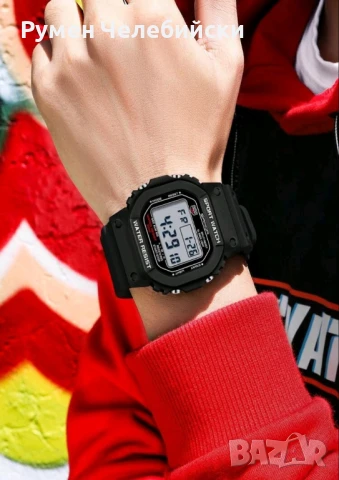 Спортен Водоустойчив Часовник , снимка 2 - Водоустойчиви - 50637568