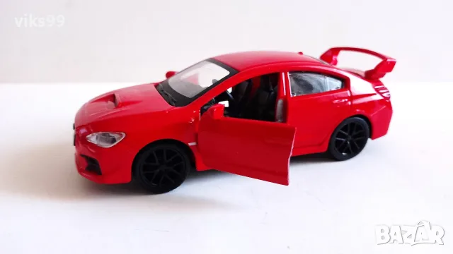 Subaru WRX STI 2017 Maisto - Мащаб 1:40 , снимка 3 - Колекции - 53283353