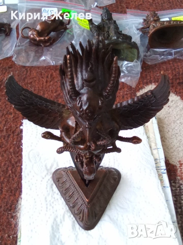 Бронзова фигурка на ваджракилая 54432, снимка 7 - Колекции - 54179658