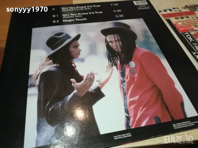 MILLI VANILLI-ПЛОЧА ОТ АНГЛИЯ 2508251844, снимка 9 - Грамофонни плочи - 51486940