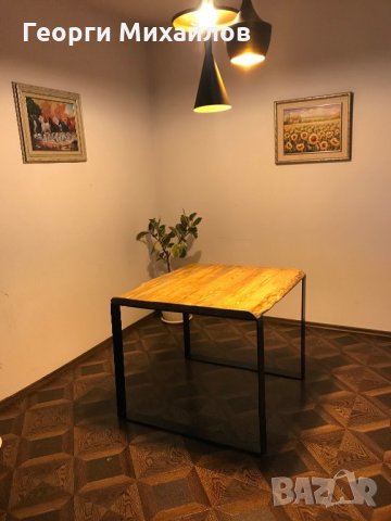 Трапезна маса масив Скандинавски стил / Рустик стил, снимка 15 - Маси - 30484633