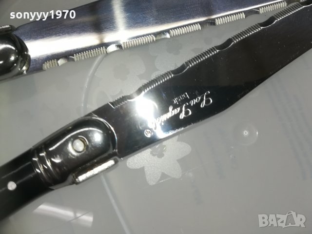 laguiole 2бр BLACK-knives france 1602210918, снимка 7 - Колекции - 31831175