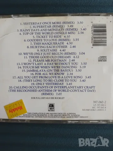 Carpenters – Only Yesterday - оригинален диск музика, снимка 3 - CD дискове - 56324659