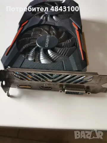 видеокарта GByte nvidia gt-1050ti 4GB