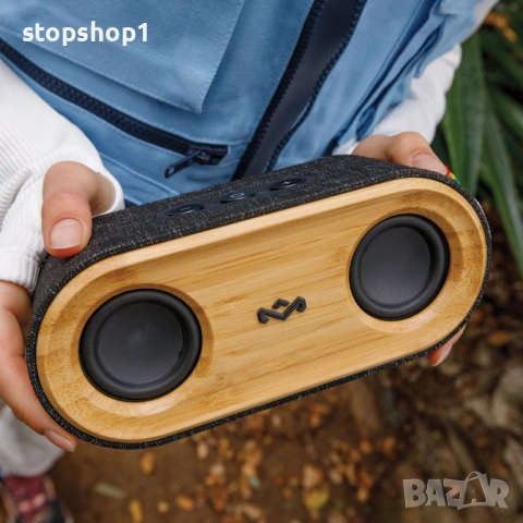 Портативна колонка House of Marley - Get Together 2 Mini, черна, снимка 6 - Bluetooth тонколони - 54079593
