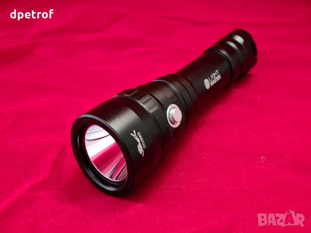 Специален/за гмуркане/риболов 1200lm рефлекторен прожектор с магнитен превключвател, снимка 2 - Екипировка - 32165333