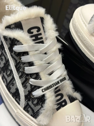 зимни дамски кецове Christian Dior , снимка 7 - Маратонки - 52939748
