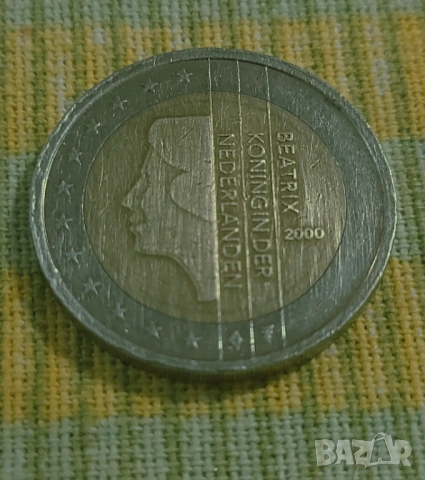 2 евро Беатрикс Нидерландия 2000