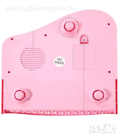 Бебешко многофункционално пиано с микрофон / Бебешки образователен музикален инструмент, снимка 10 - Музикални играчки - 47732986