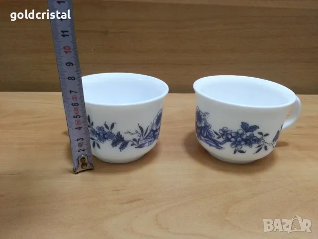 френски аркопал чаши за чай , снимка 2 - Антикварни и старинни предмети - 47488440