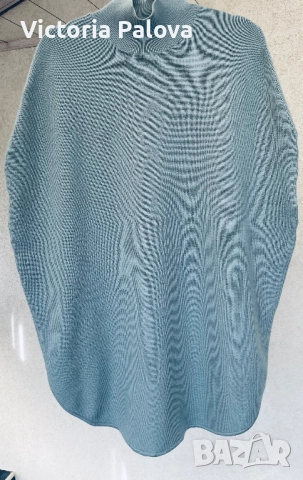 COS Швеция 100% вълна пуловер- кейп овърсайз, снимка 4 - Блузи с дълъг ръкав и пуловери - 52470933