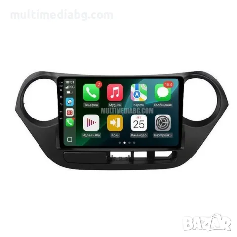 Hyundai Grand i10 2013г-2016г Мултимедия Навигация Android