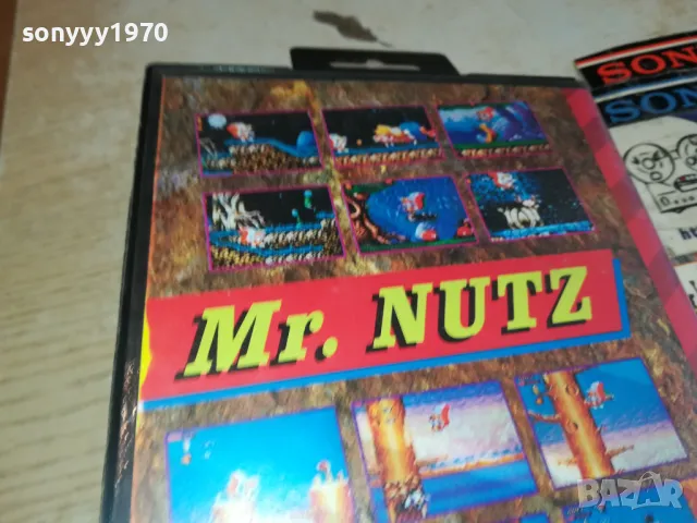 MR.NUTZ GAME-SEGA MEGA DRIVE 1804251732, снимка 15 - Други игри и конзоли - 49943282