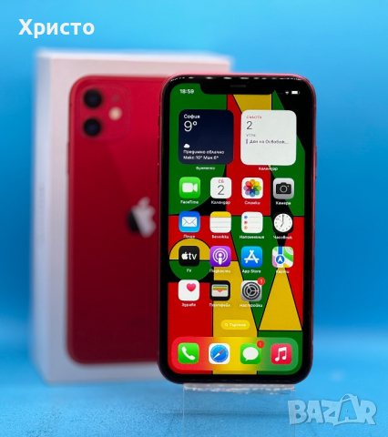 Apple iPhone 11, 64 GB, Red, снимка 3 - Apple iPhone - 44579856